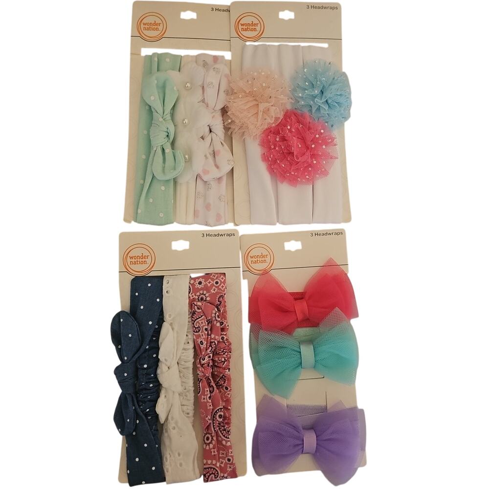 Lot Of New Headwraps multicolor Girl's 3+ - Picture 1 of 4